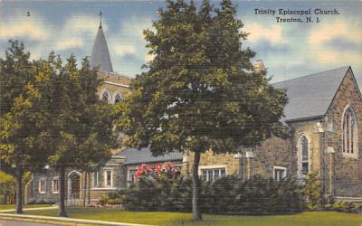 Trinity Episcopal Church Trenton, New Jersey Postcard