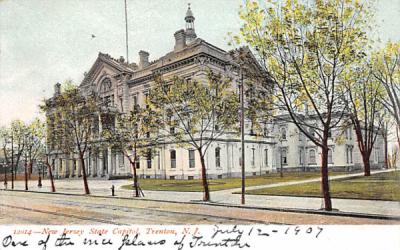 New Jersey State Capitol Postcard
