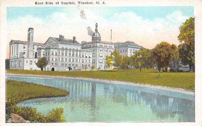 East Side of Capitol Trenton, New Jersey Postcard