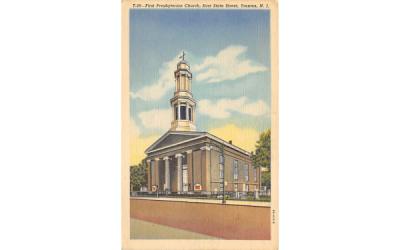 First Presbyterian Church Trenton, New Jersey Postcard