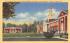 Campus View,  Main Building and Library Trenton, New Jersey Postcard