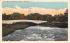 View from Suspension Bridge Trenton, New Jersey Postcard