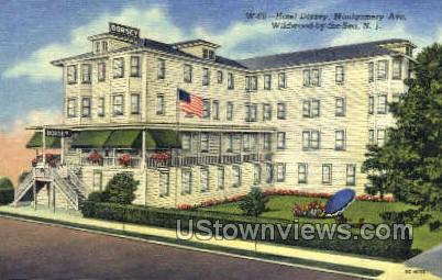 Hotel Dorsey - Wildwood-by-the Sea, New Jersey NJ Postcard