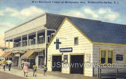Boardwalk Chapel - Wildwood-by-the Sea, New Jersey NJ Postcard