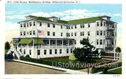 Hotel Dorsey Montgomery - Wildwood-by-the Sea, New Jersey NJ Postcard