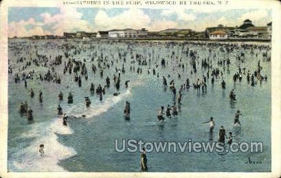 Beach And Surf - Wildwood-by-the Sea, New Jersey NJ Postcard