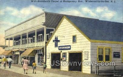 Boardwalk Chapel - Wildwood-by-the Sea, New Jersey NJ Postcard