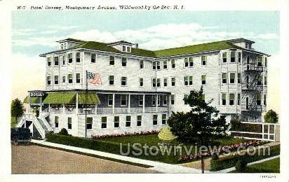 Motel Dorsey  - Wildwood-by-the Sea, New Jersey NJ Postcard