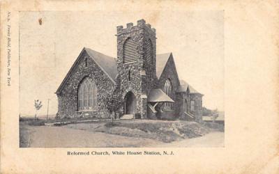 Reformed Church Whitehouse Station, New Jersey Postcard