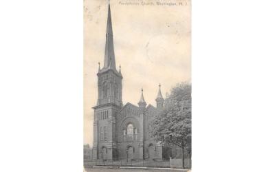 Presbyterian Church Washington, New Jersey Postcard