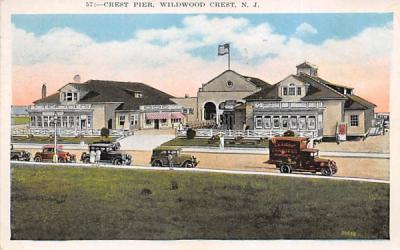 Crest Pier Wildwood Crest, New Jersey Postcard