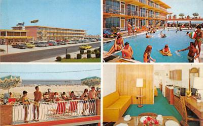 Gold Crest Resort Motel Wildwood Crest, New Jersey Postcard