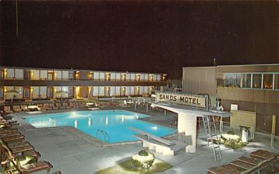 Sands - A Motel by the Sea Wildcrest, New Jersey Postcard