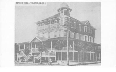 Severn Hall Wildwood, New Jersey Postcard