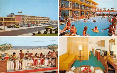 Gold Crest  Resort Motel Wildwood Crest, New Jersey Postcard