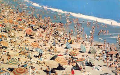 World's Finest and Safest Bathing Beach Wildwood, New Jersey Postcard