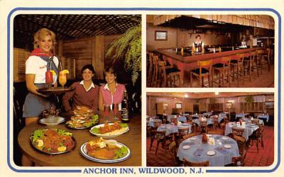 Anchor Inn Wildwood, New Jersey Postcard
