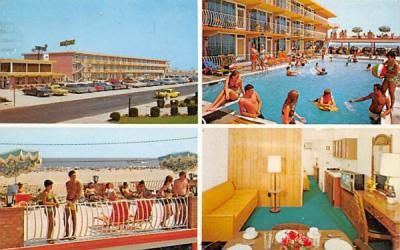 Gold Crest Resort Motel Wildwood Crest, New Jersey Postcard