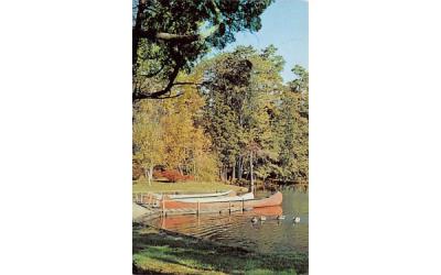 Lower Lake at America's Keswick  Whiting, New Jersey Postcard