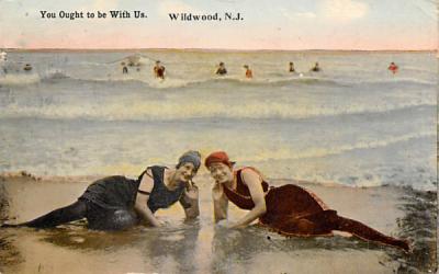 You Ought to be With Us Wildwood, New Jersey Postcard