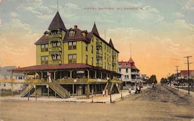 Hotel Dayton Wildwood, New Jersey Postcard