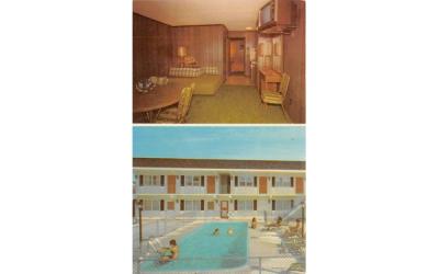Pilgrim's Pride Motel Wildwood, New Jersey Postcard