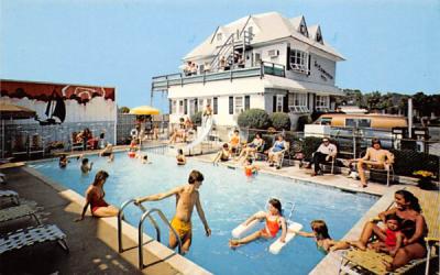St. Lawrence Apartments Wildwood Crest, New Jersey Postcard