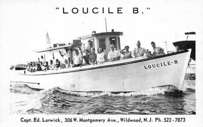 Loucile B Wildwood, New Jersey Postcard