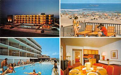 The Ocean Holiday Motors Inn Wildwood Crest, New Jersey Postcard