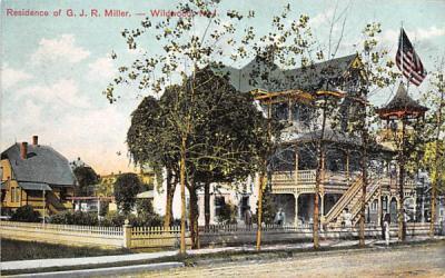 Residence of G. J. R. Miller Wildwood, New Jersey Postcard