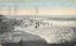 The Surf and Bathers  Wildwood, New Jersey Postcard