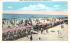 Beach Chairs and Bathing Scene Wildwood, New Jersey Postcard