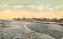 Part of the Beach Front Wildwood Crest, New Jersey Postcard