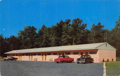 Valley Motel Upper Saddle River, New Jersey Postcard