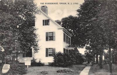 The Parsonage Union, New Jersey Postcard