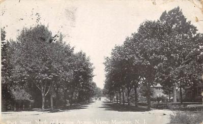 Park Street, North of Lorraine Avenue Upper Montclair, New Jersey Postcard