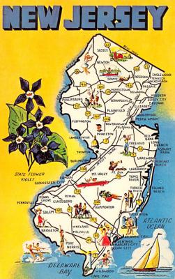 State Map NJ