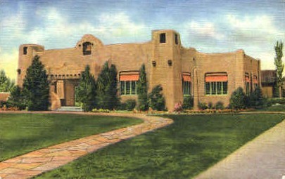 Public Library - Albuquerque, New Mexico NM Postcard