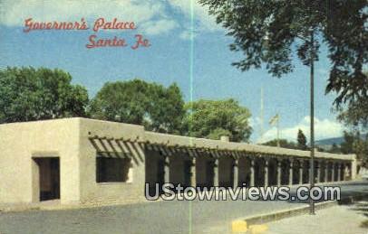 Governor's Palace - Santa Fe, New Mexico NM Postcard