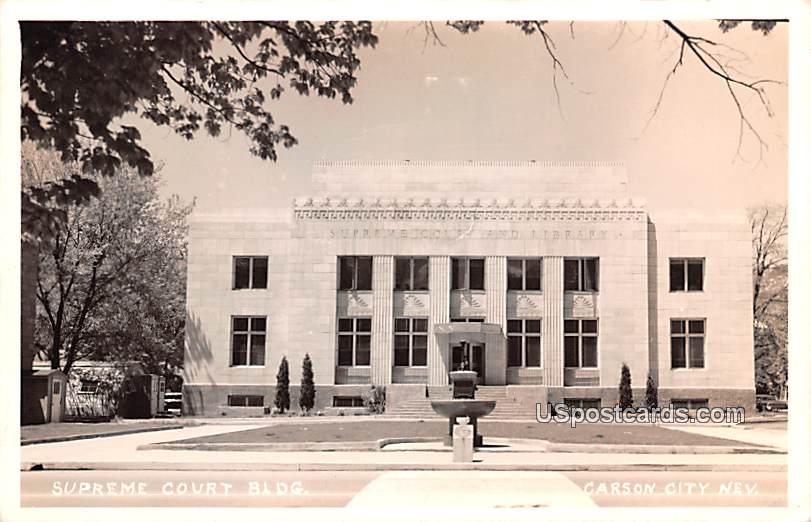 Supreme Court Building - Carson City, Nevada NV Postcard