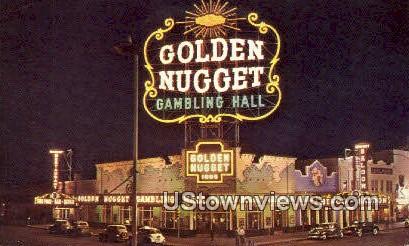 Million Dollar Golden Nugget Gambling Hall - Las Vegas, Nevada NV Postcard