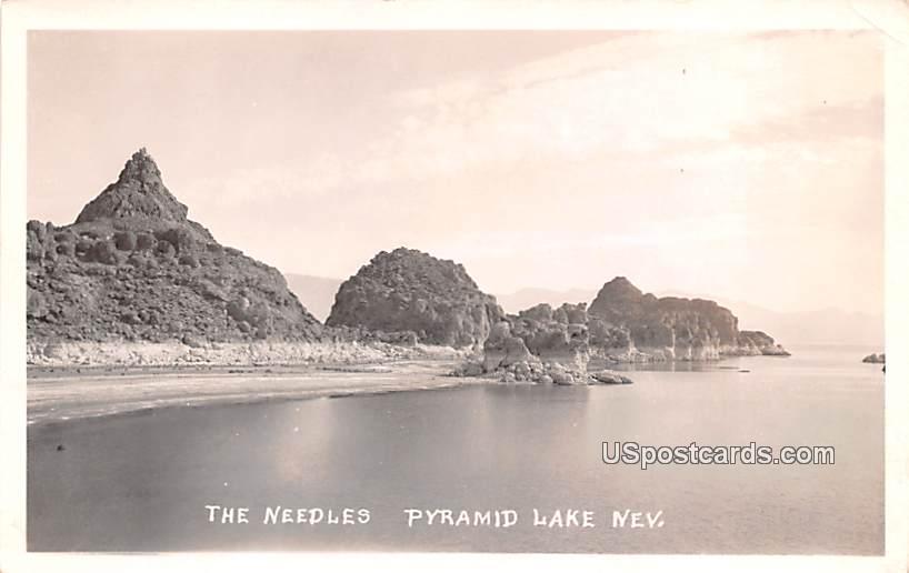 The Needles - Pyramid Lake, Nevada NV Postcard