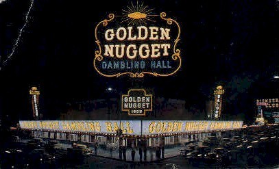 Golden Nugget Gambling Hall - Las Vegas, Nevada NV Postcard