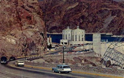 Hoover Dam Arizona/Nevada - Hoover (Boulder) Dam Postcard