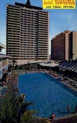 hotel Sahara - Las Vegas, Nevada NV Postcard