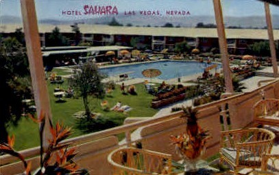 The Hotel Sahara - Las Vegas, Nevada NV Postcard