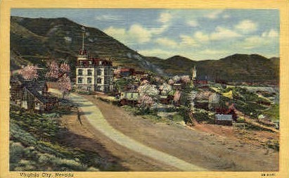 Virginia City, Nevada, NV Postcard