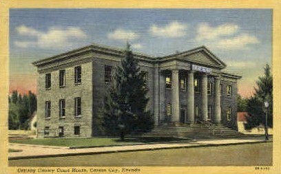 Ormsby County Court House - Carson City, Nevada NV Postcard