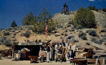 Comstock Bonanza Mine - Carson City, Nevada NV Postcard