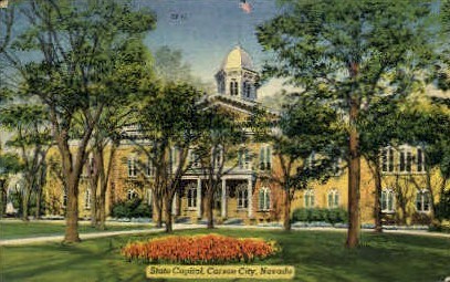 The State Capitol - Carson City, Nevada NV Postcard